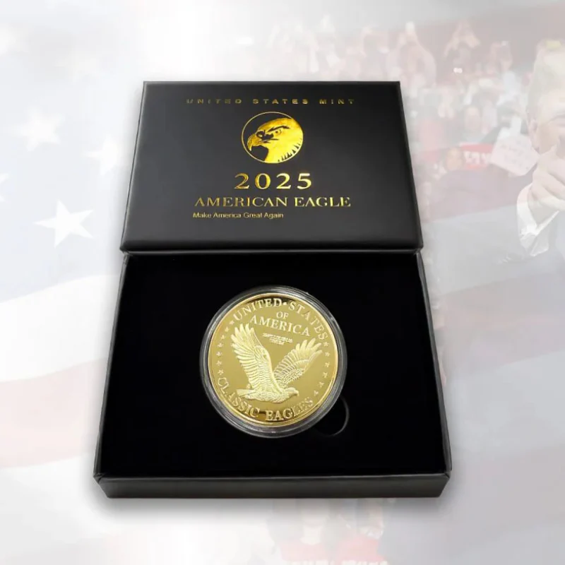 Gold Eagle Coin - Certified 2025 - Image 4