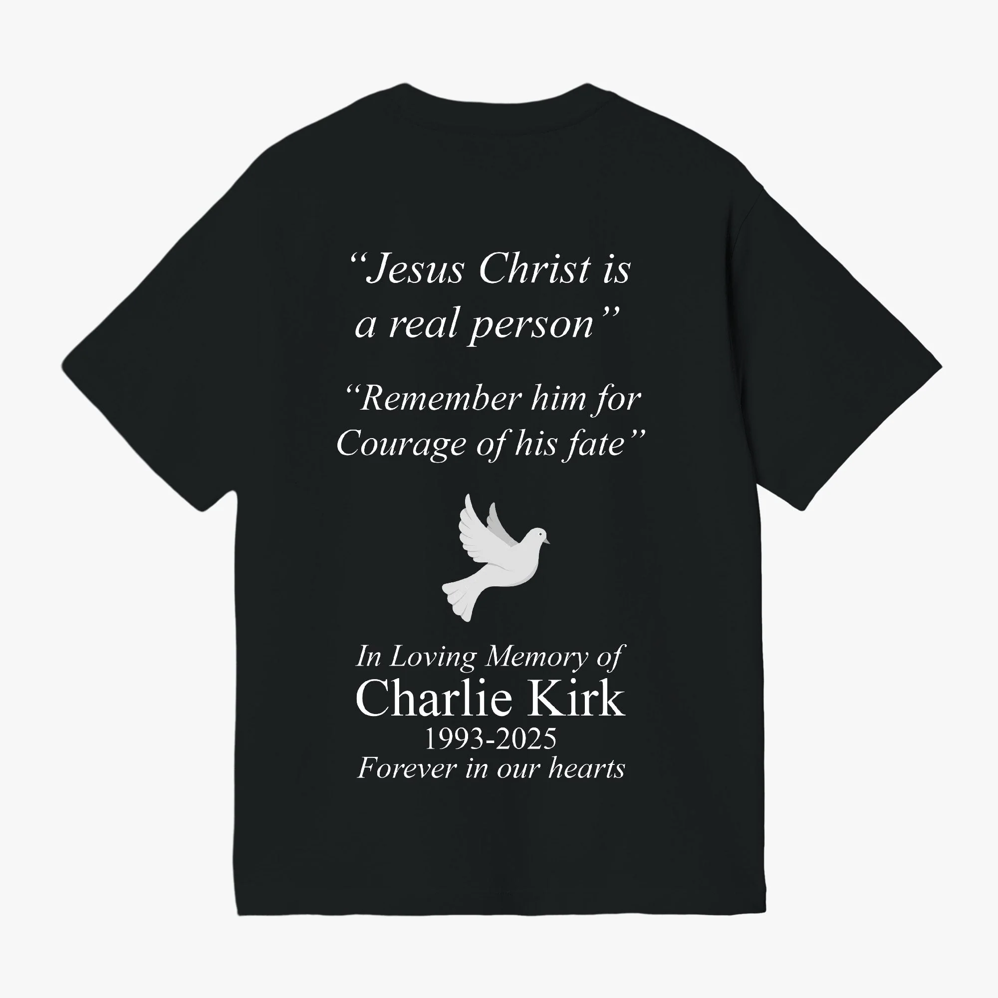 In Memorial Charlie Kirk Unisex T-Shirt - Image 2