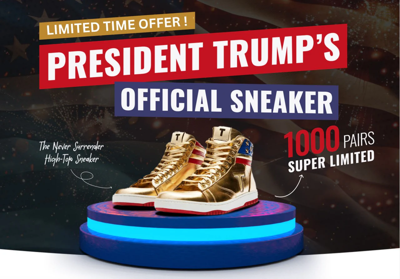 Donald J. Trump Sneakers Never Surrender - Image 6
