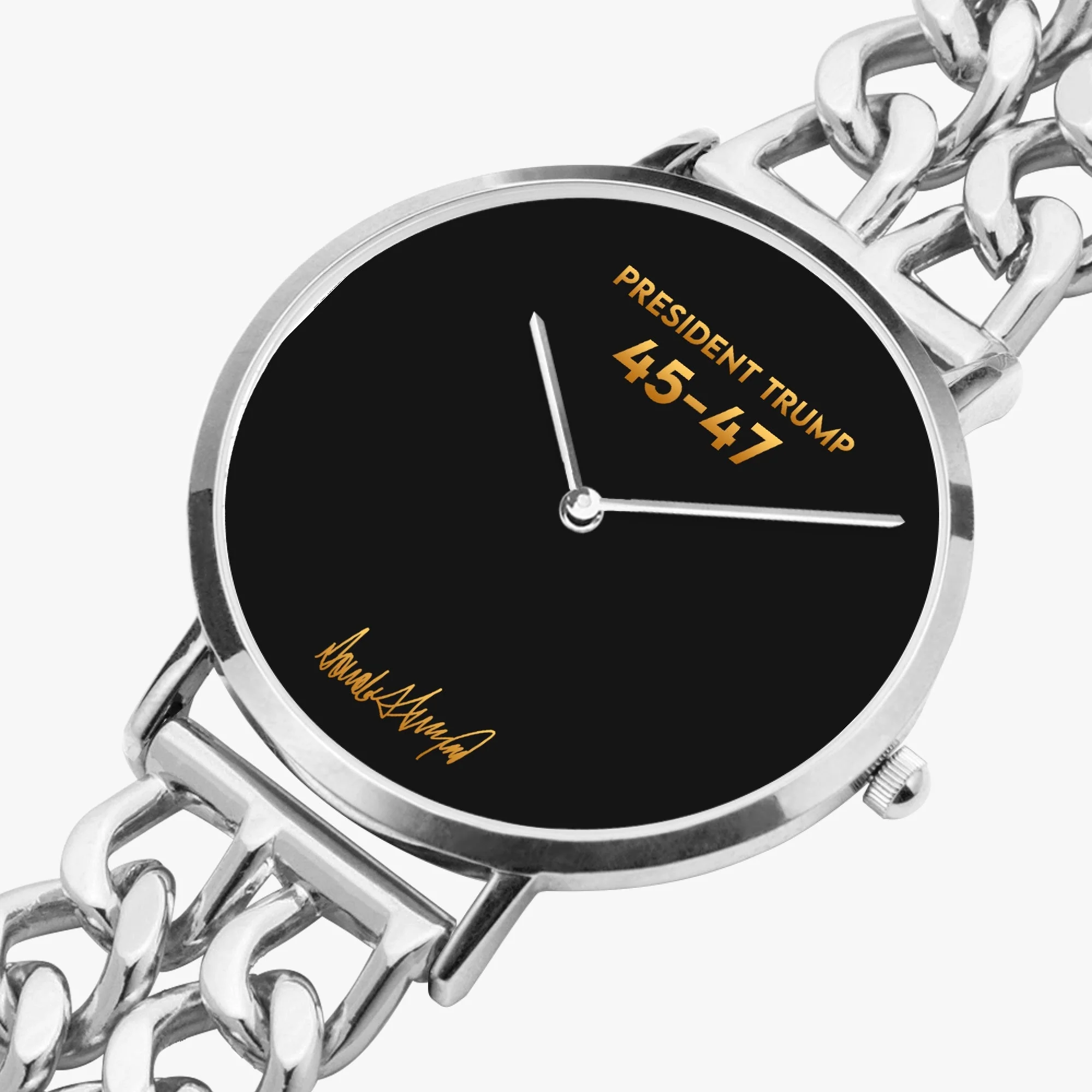President Trump 45 - 47 Strap Quartz Watch - Image 6