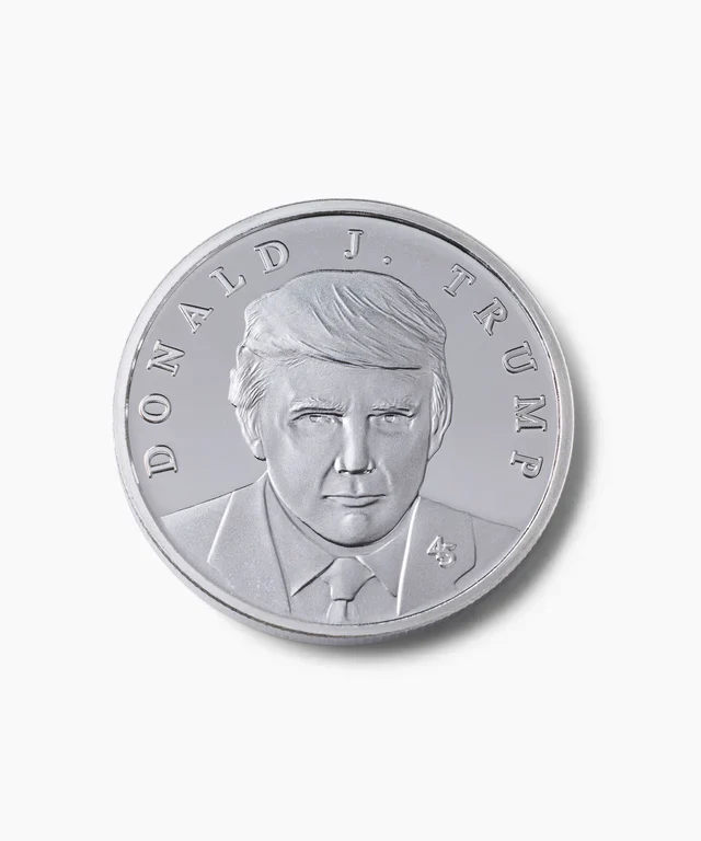 President Trump First 2025 Edition Silver Medallion - Image 4