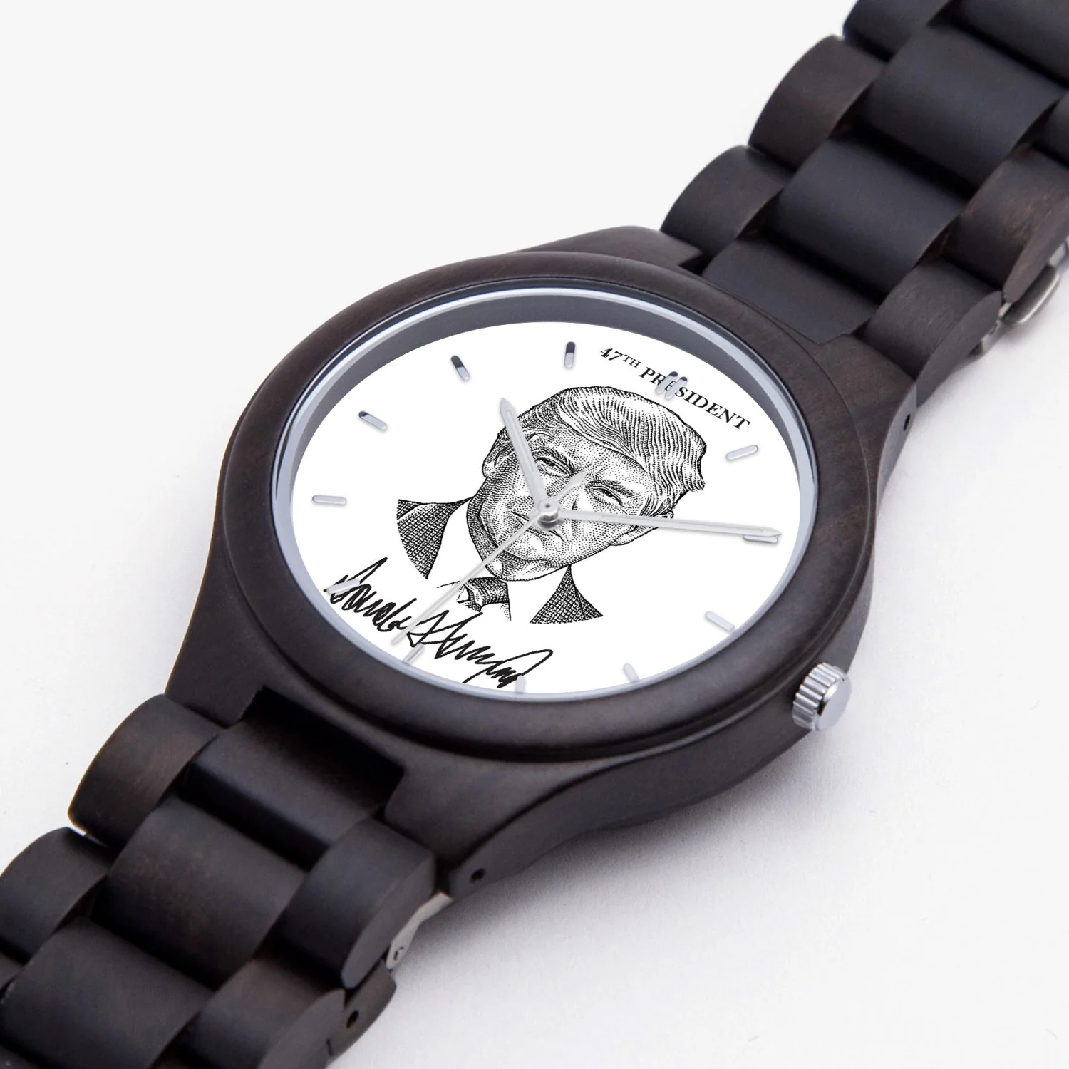 Victory Black Trump President 47 Watch - Image 3